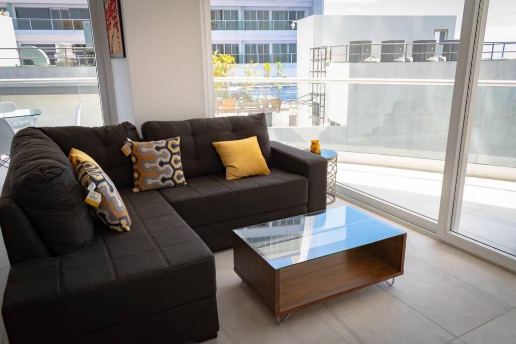 M3 Lujoso Y Comodo Departamento Con Playa 2 Piscinas Cancha De Tenis Jacuzzi Seguridad 24 Horas Manta Exteriör bild