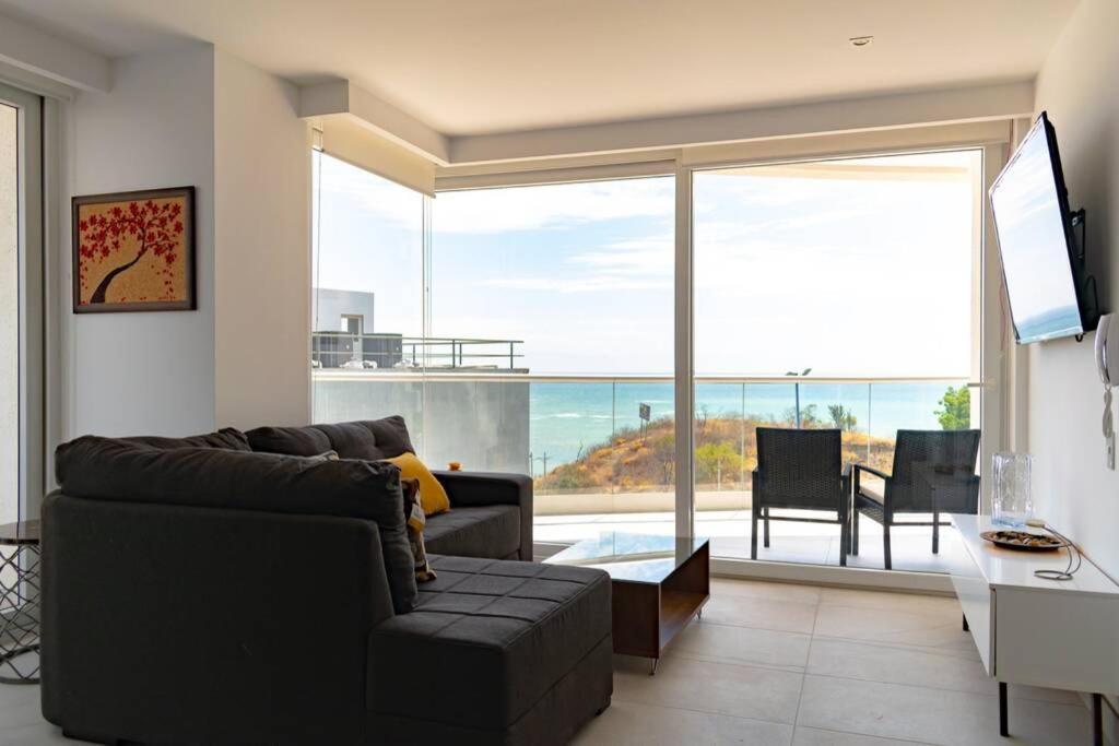 M3 Lujoso Y Comodo Departamento Con Playa 2 Piscinas Cancha De Tenis Jacuzzi Seguridad 24 Horas Manta Exteriör bild
